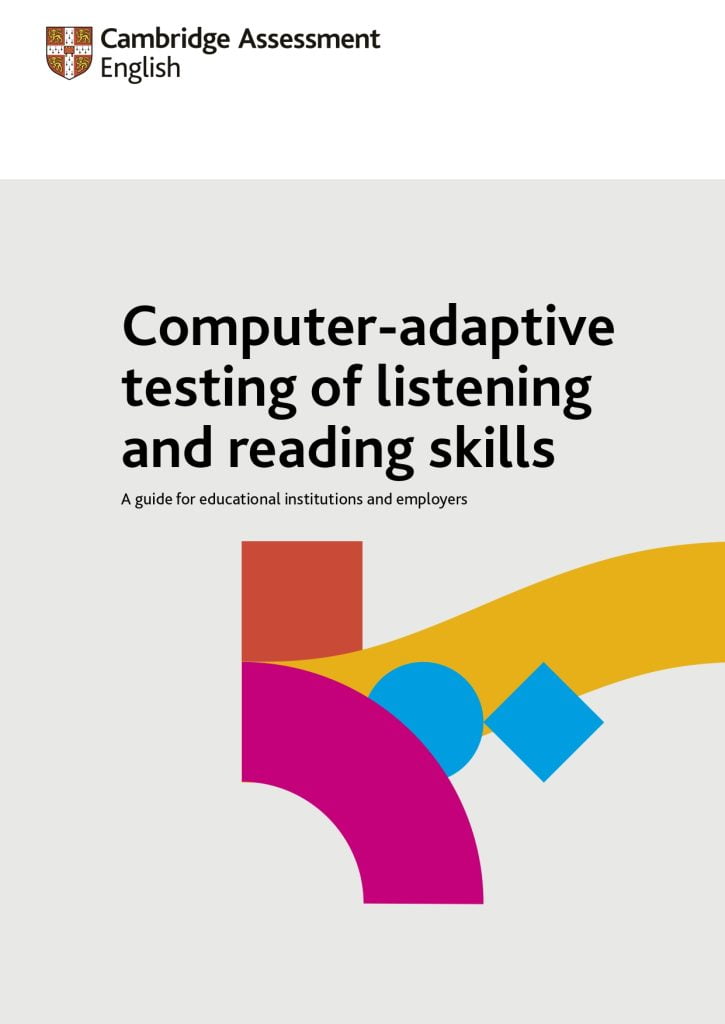 劍橋領思英檢ai出題技術 cambridge linguaskill ai