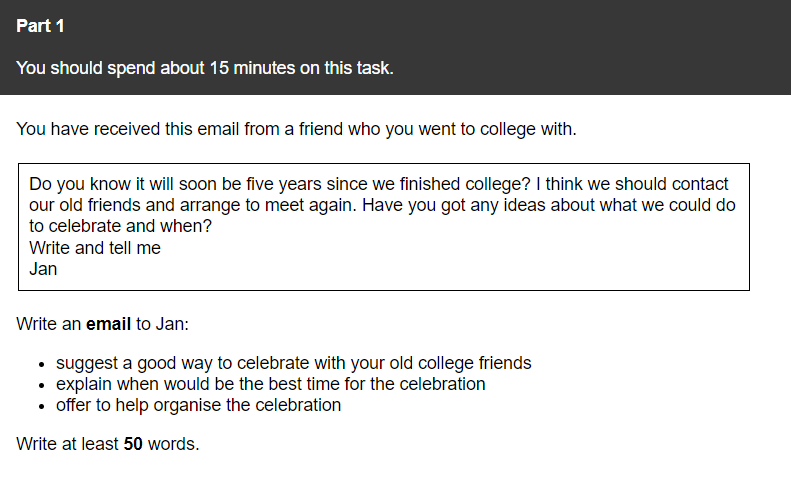 領思寫作測驗題目Part 1