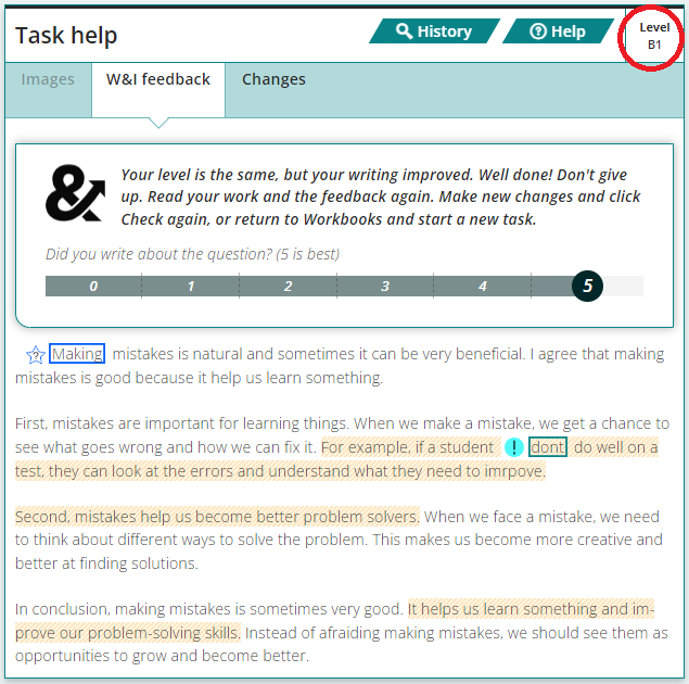領思寫作加強必備：Write & Improve免費作文批改網站 即時批改